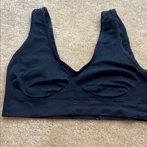 Black Sports Bra
